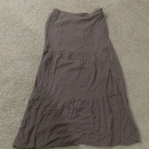 Nine West Brown Maxi Skirt
